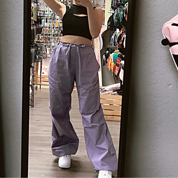 Moonmay Pants - Moonmay Lavender Moonbreaker Cargo Pants Wide Leg XXL